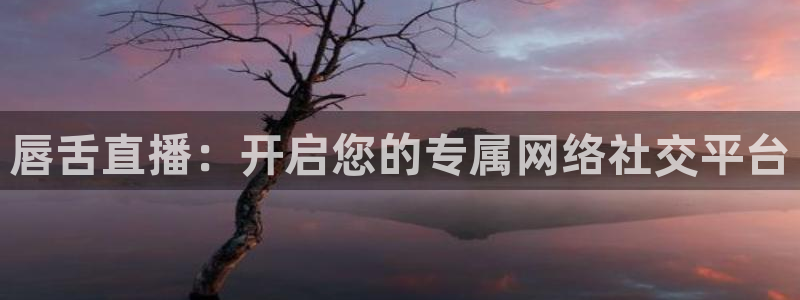 五星体育网页版：唇舌直播：开启您的专属网络社交平台